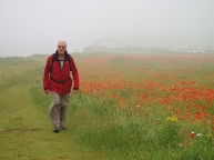 Brian Schuil near Beeston Bump